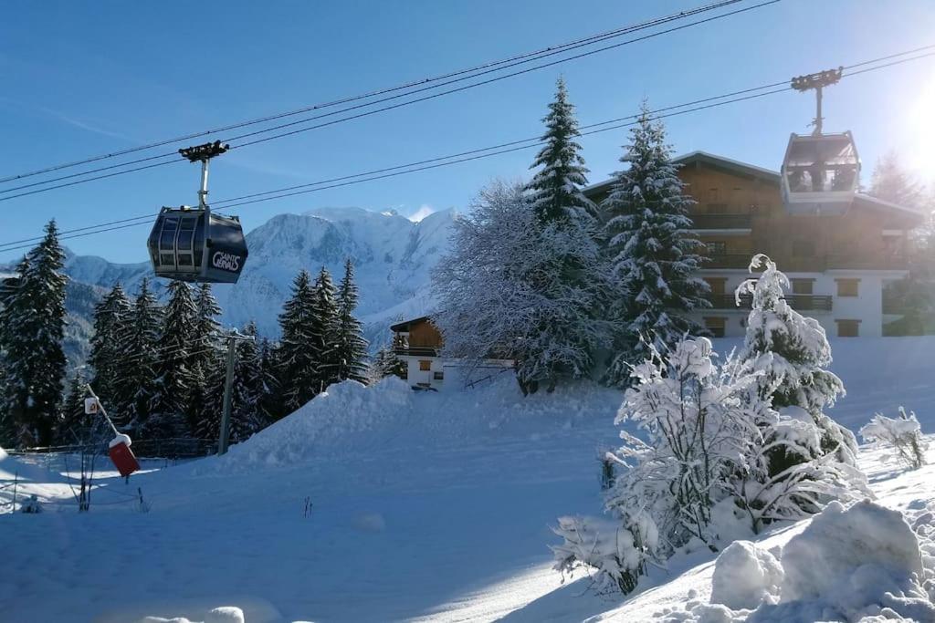 Studio Bettex 4P- Vue Mont-Blanc サン・ジェルヴェ・レ・バン エクステリア 写真